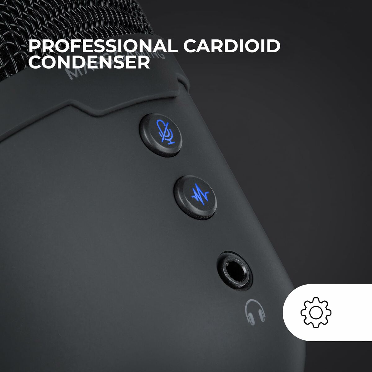 Microphone Mars Gaming MMICCX