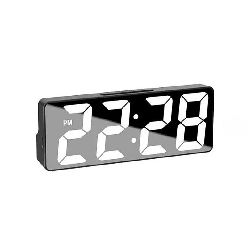 NNEOBA Voice Control Digital Alarm Clock – LED Display